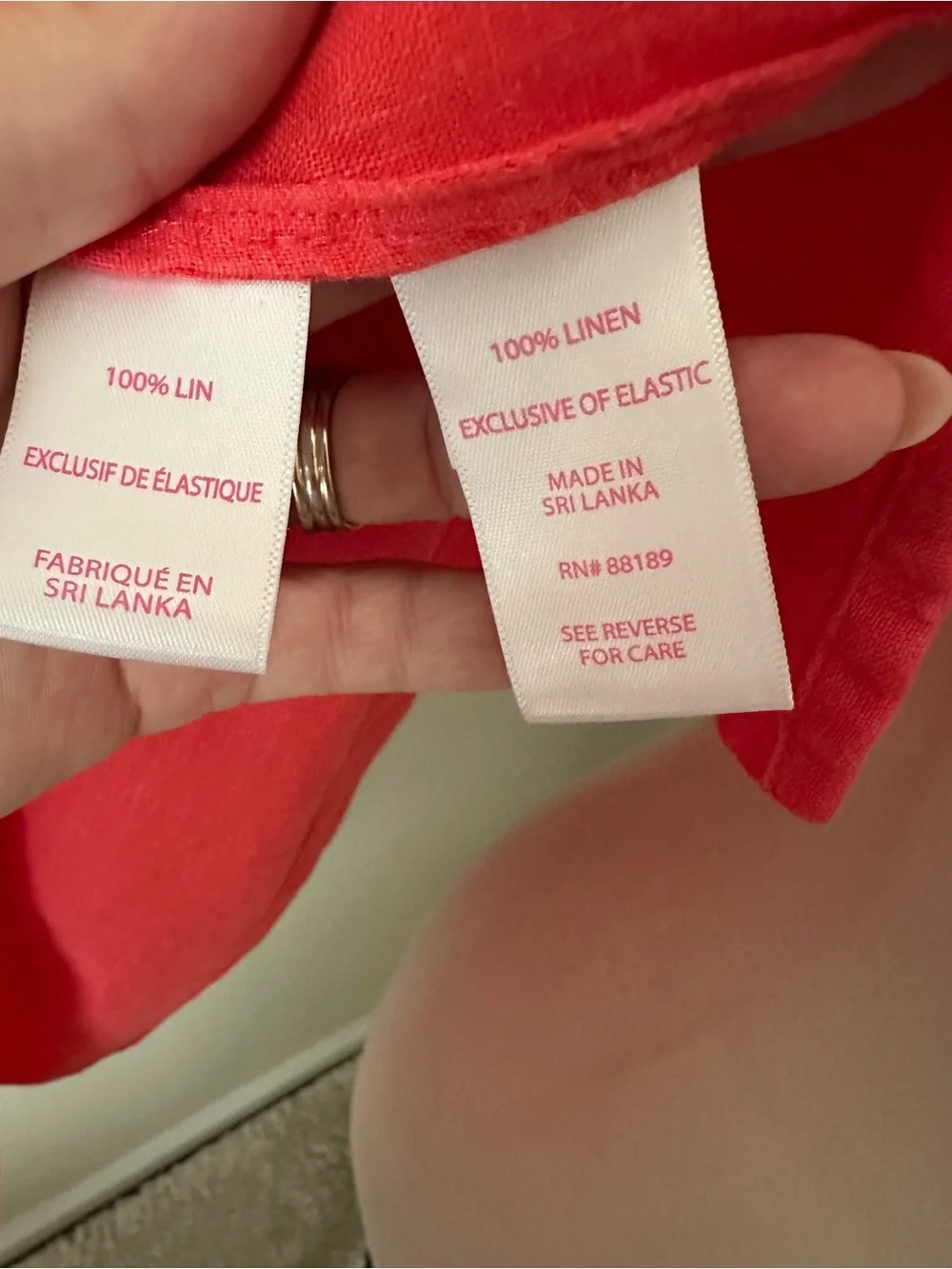 Lilly Pulitzer bright coral